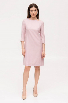 Платье Nelva 51575 пудро-розовый - фото 1