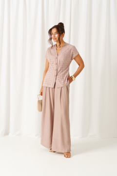 Брюки, жакет Beautiful&Free 6474 какао - фото 1