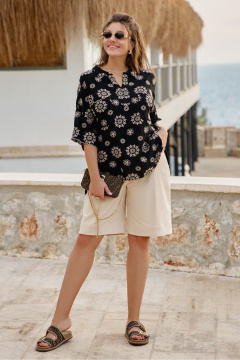 Шорты Vittoria Queen 28533ш бежевый - фото 1