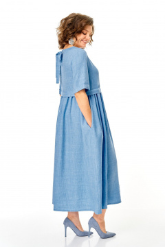 Платье Michel chic 2132/1 нежно-голубой - фото 4