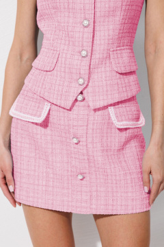 Юбка V&N Fashion 1105 розовый - фото 2