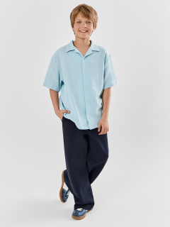 Рубашка Mark Formelle 113467/25-41566Ц-9 серо_бирюзовый - фото 1