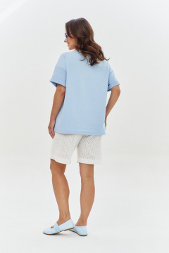 Футболка AVE RARA 2270 беби-блю - фото 5