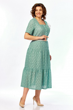 Платье Moda Versal П1903 мята - фото 5