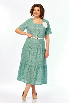 Платье Moda Versal П1903 мята - фото 3