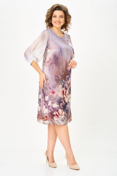Платье Moda Versal П-2646 пудра - фото 2