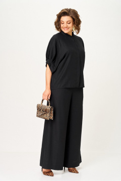 Брюки, рубашка Диомант 2185 черный - фото 2
