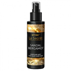 Спрей-мист Belita Le Secret SANDAL BERGAMOT Парфюм-мист для тела и волос - фото 1