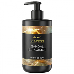 Жидкое мыло Belita Le Secret SANDAL BERGAMOT Парфюмированное мыло для рук и тела - фото 1