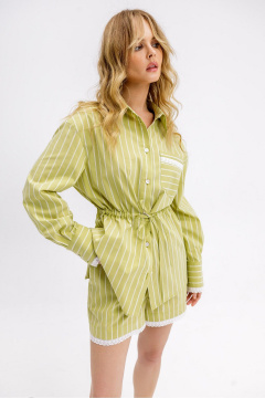 Рубашка PiRS 6927 лаймовый - фото 1