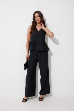 Блуза T.N.D М1005 черный - фото 4