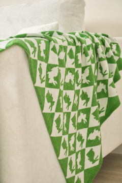 Плед Belange 3551 салатовый - фото 3