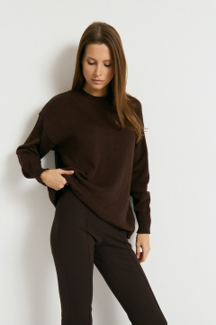 Брюки Luitui R2088 коричневый - фото 3