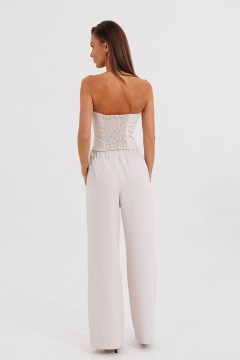 Брюки V&N Fashion 1150 бежевый - фото 2