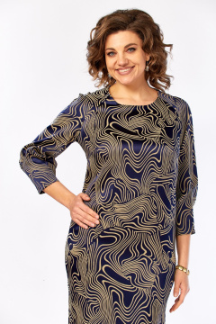 Платье Moda Versal П-2648 волна - фото 4