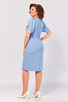 Платье Moda Versal П-2680 голубой - фото 4