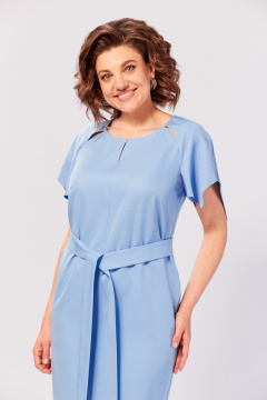 Платье Moda Versal П-2680 голубой - фото 3