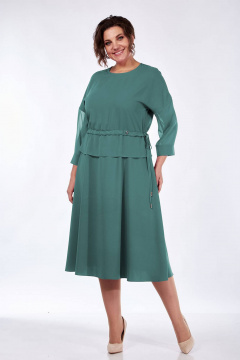 Платье Lady Style Classic 2531/1 зеленый - фото 1