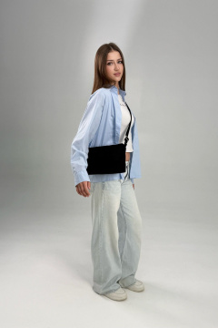 Сумка MT.Style Chloe2 black-velour - фото 5