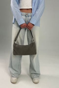Сумка MT.Style Chloe2 grey-velour - фото 1