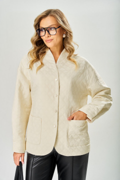 Куртка AVA fashion М-227 молочный - фото 1