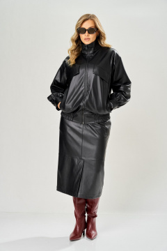 Куртка AVA fashion М-230 черный - фото 5
