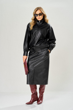 Куртка AVA fashion М-230 черный - фото 4