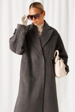 Пальто Beautiful&Free 9014 графит - фото 5