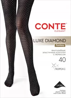 Колготки CONTE LUXE DIAMOND nero 26С-21СП - фото 1