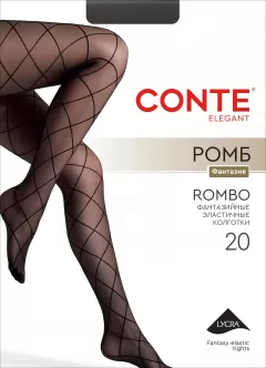 Колготки CONTE ROMBO nero 26С-7СП - фото 3