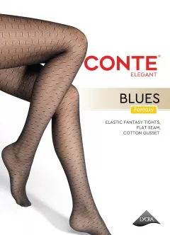 Колготки CONTE BLUES 40 nero 24С-184СП - фото 1