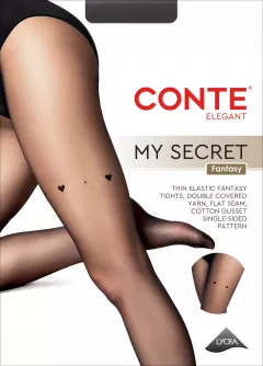 Колготки CONTE MY SECRET 20 nero 25С-92СП - фото 1