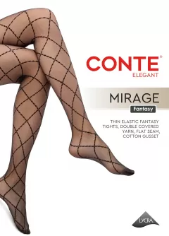 Колготки CONTE MIRAGE 20 nero 24С-80СП - фото 1