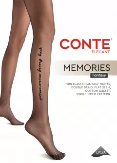 Колготки CONTE MEMORIES 30 nero 24С-83СП - фото 3