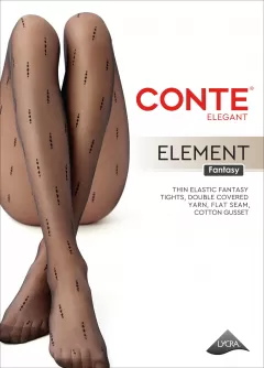 Колготки CONTE ELEMENT 20 nero 24С-84СП - фото 3