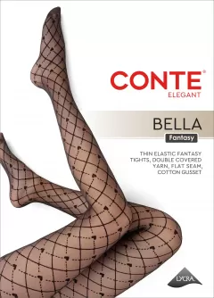 Колготки CONTE BELLA 20 nero 24С-81СП - фото 1