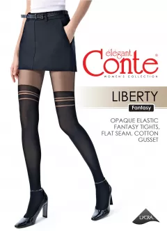Колготки CONTE LIBERTY 50 nero 23С-145СП - фото 1