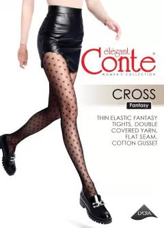 Колготки CONTE CROSS 20 nero 23С-69СП - фото 3