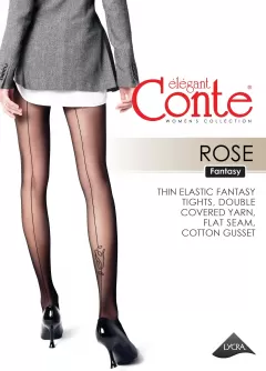 Колготки CONTE ROSE 30 nero 23С-72СП - фото 4