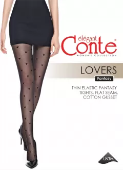 Колготки CONTE LOVERS 20 nero 22С-43СП - фото 1