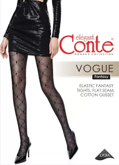 Колготки CONTE 22С-44СП nero VOGUE - фото 1
