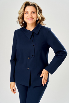 Брюки, жакет VI ORO VR-1318 королевский_синий - фото 5