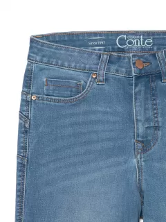 Брюки CONTE CON-143 washed mid blue - фото 4