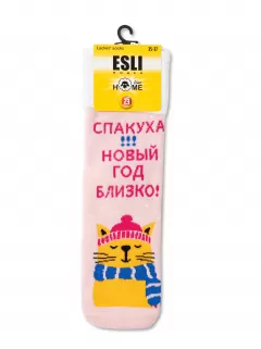 Носки CONTE ESLI HOME LINE нюдовый 52-117 - фото 1
