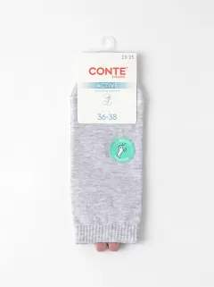 Носки CONTE ACTIVE светло-серый 20С-18СП - фото 4