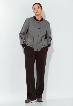 Брюки, бомбер TAiER 1469 шоколад - фото 1