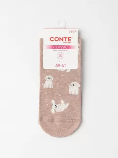 Носки CONTE 7С-22СП бежевый - фото 5