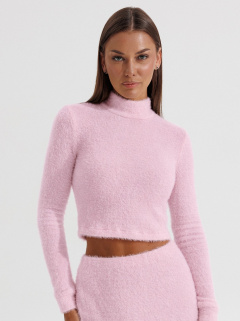 Водолазка V&N Fashion 1192 розовый - фото 2