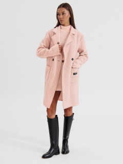 Пальто V&N Fashion 1197/1 пудра - фото 1