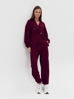 Брюки, джемпер V&N Fashion 1201 бордовый - фото 1